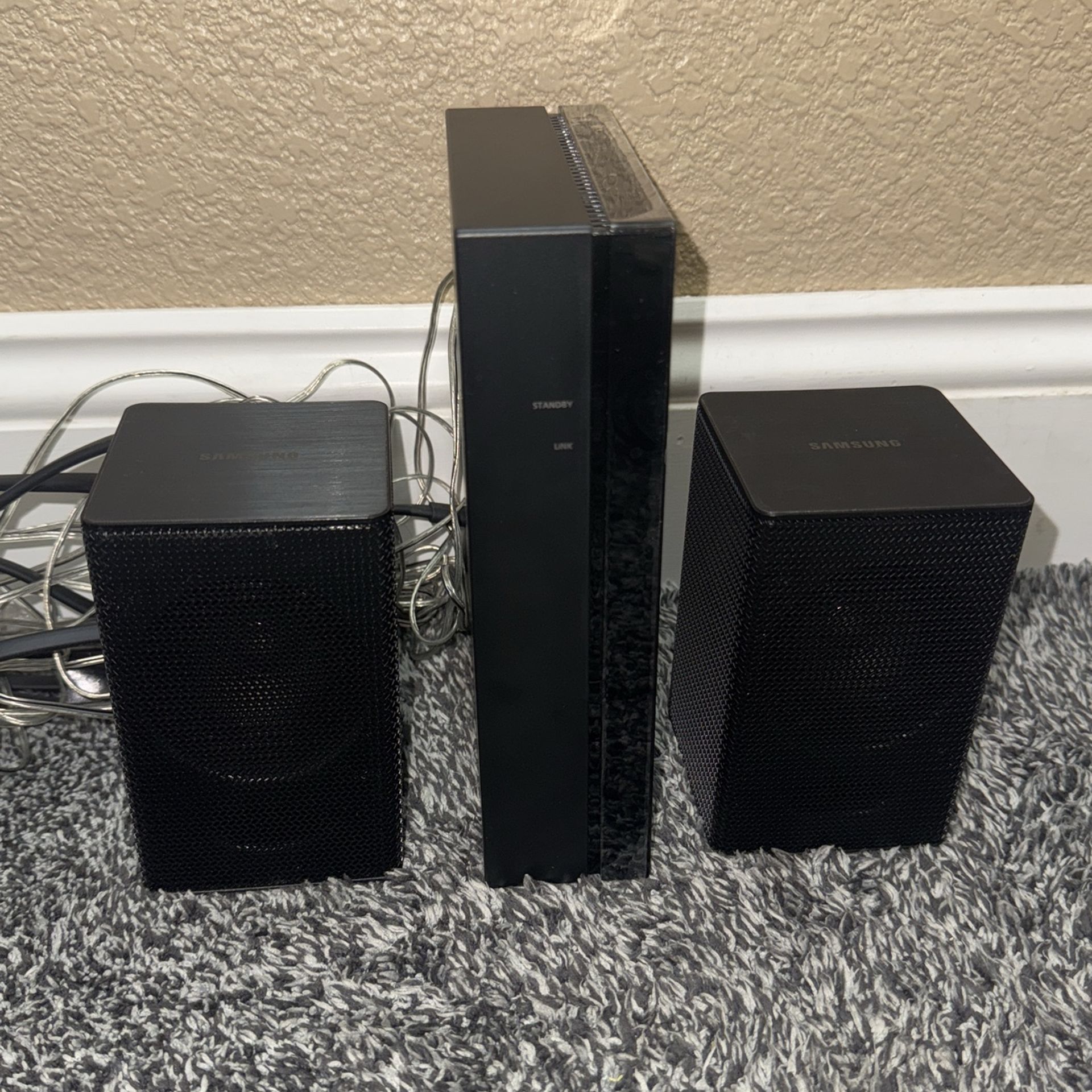 Samsung SWA-8500 Wireless Rear Speaker Kit Left & Right - PS-KS1-1 - Black