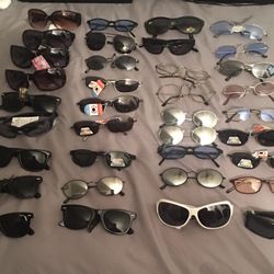 A Bunch of pairs of sunglasses!!!!