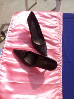 Brown ladies high heels