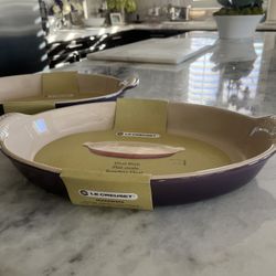 2  17x11  Le Creuset Casserole Dishes $65 Ea 