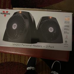 New Vornado Vh203 Personal Heaters Two Pack