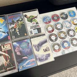 21 PSP Games/Movies Lot $80 OBO
