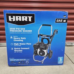 HART 2500PSI 2.5 GPM 212cc Cold Water Gas Pressure Washer