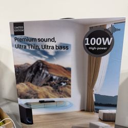Brand new in box – 2.1 Home Audio Soundbar System with Subwoofer