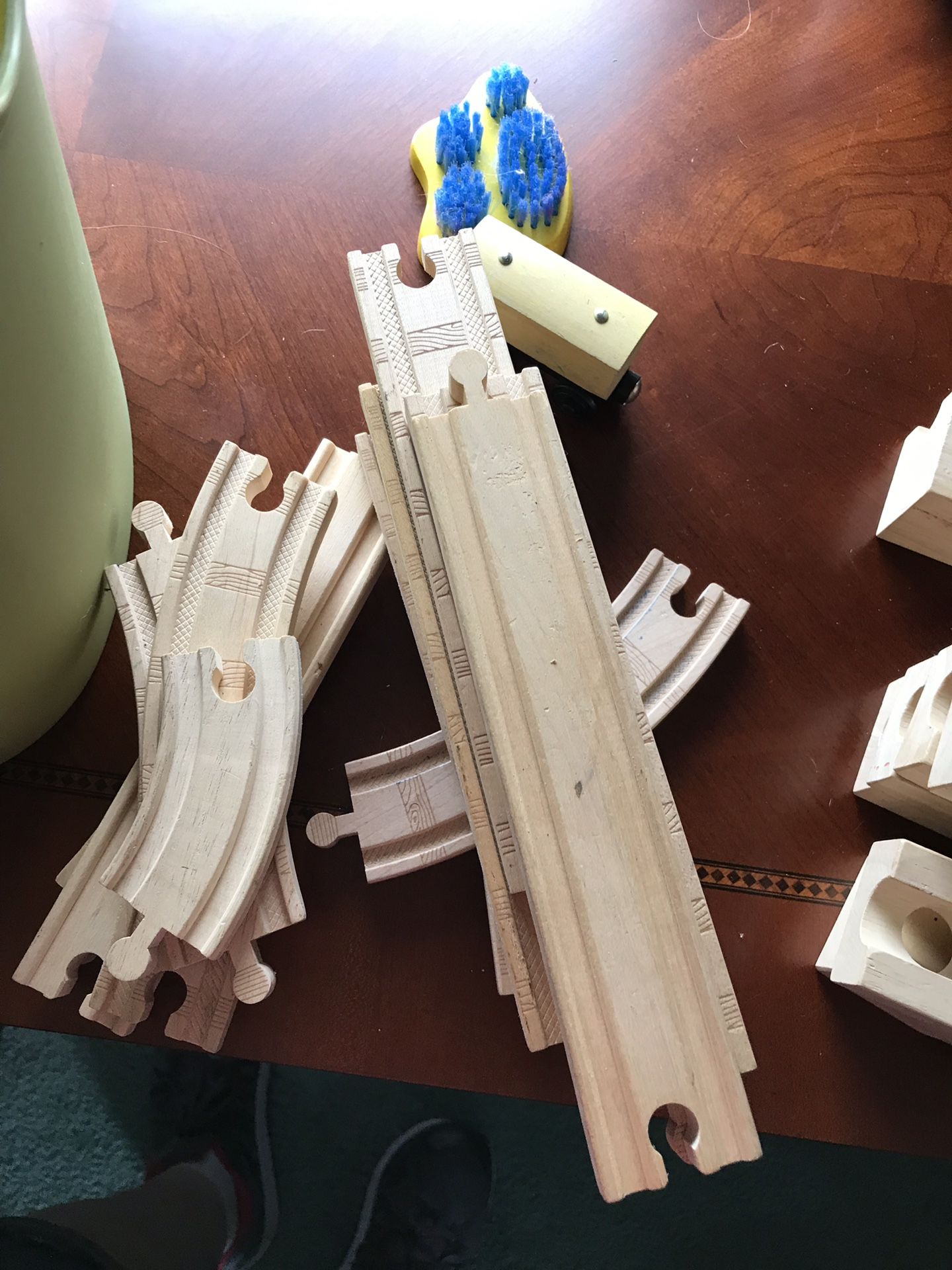 Train and marble tracks