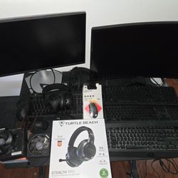 Monitors, Keyboards And Headphones