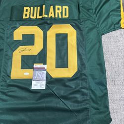 Javon Bullard Signed Autograph Custom Jersey - JSA Coa - Green Bay Packers
