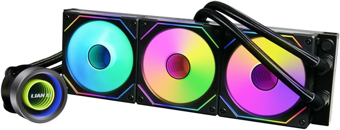 CPU Cooling Fans - Lian Li Galahad II Trinity SL-INF 360 GA2T36INB US Liquid CPU Cooler - Black
