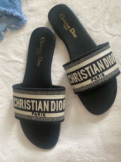 Christian Dior Paris Slide Sandals
