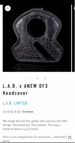 Lab Golf Putter Cover DF3