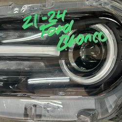2021-24 FORD BRONCO SPORT LF HEADLIGHT FULL LED OEM 