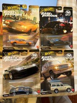 Hot wheels fast and furious