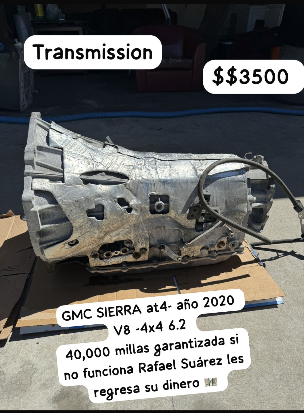 Transmisión GMC