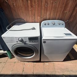 Washer & Dryer Set – Both Work Great – Ready to Use