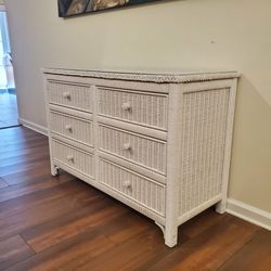 Henry link Wicker Dresser