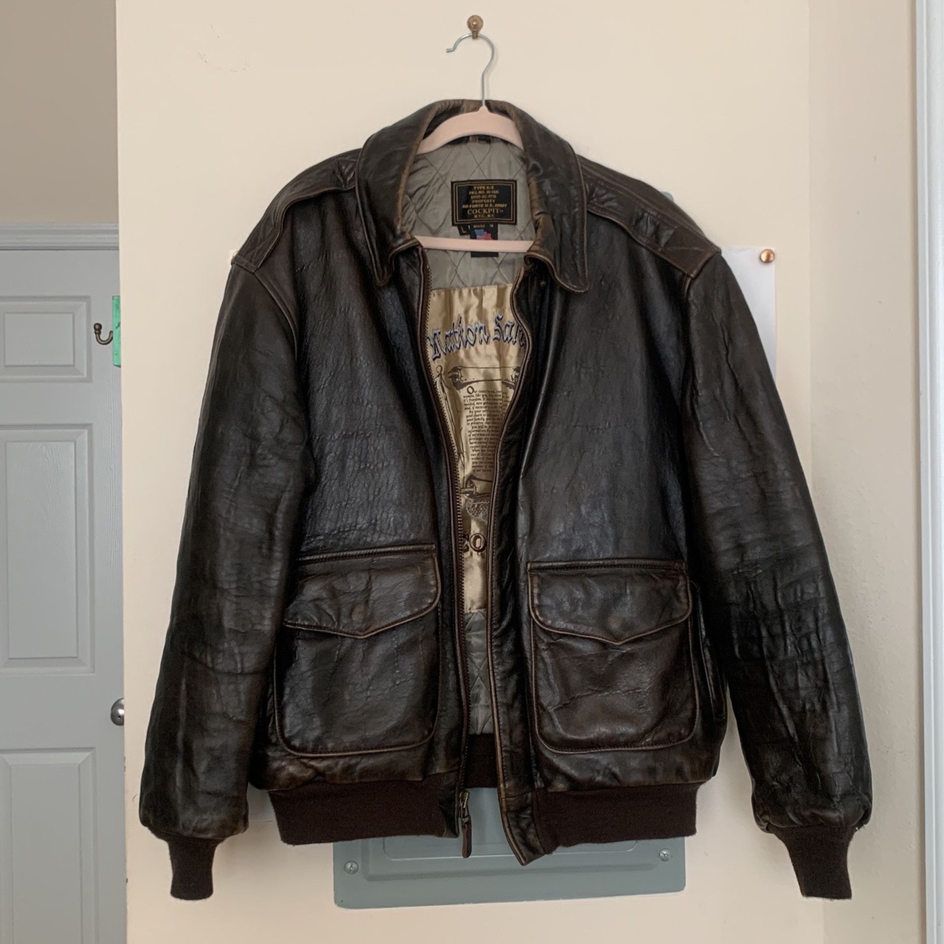Authentic US Airforce/Army Bomber Jacket
