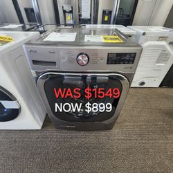 5.2 Cu. Ft. Mega Capacity Smart Wifi Enabled Front Load Washer With Turbo Wash 