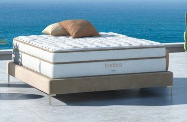 Saatva Classic 14" Firm Pillow Top Mattress Queen 