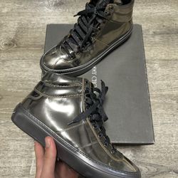 Jimmy Choo Men’s High Top Shoes Worn With Box 100% Authentic