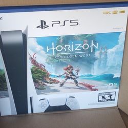 PlayStation 5 Horizon Forbidden West bundle, NIB