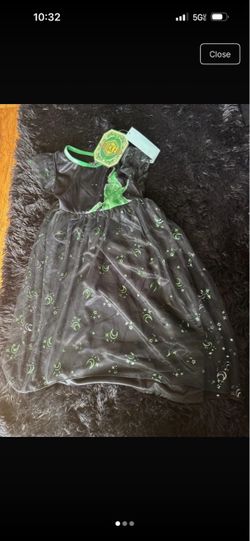 Wicked Elphaba Girls Costume Dress