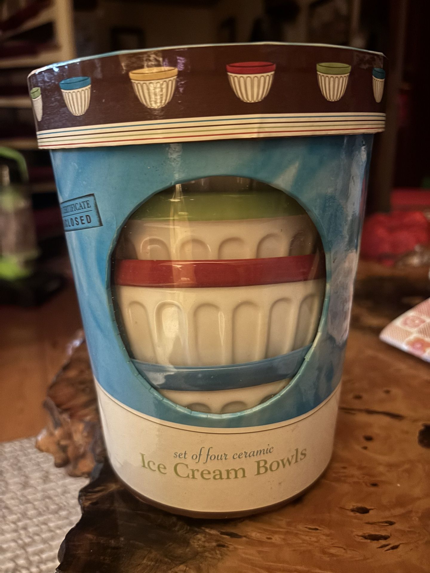 Starbucks Vintage Ice Cream Bowls