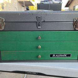 vintage Alltrade 3-drawer tool Box