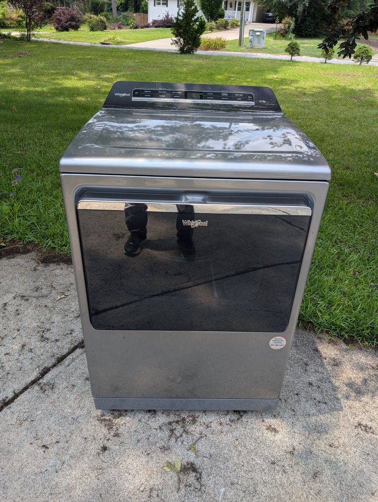 Whirlpool 7.4Cu Electric Dryer - Like New - With Wi-Fi