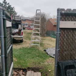 10'aluminum Stepladder