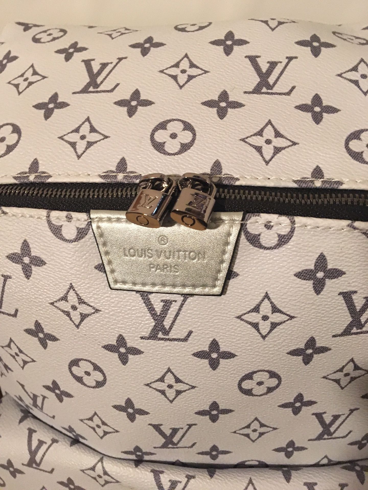 Louis Vuitton Backpack Apollo Outdoor Monogram Reflect Silver