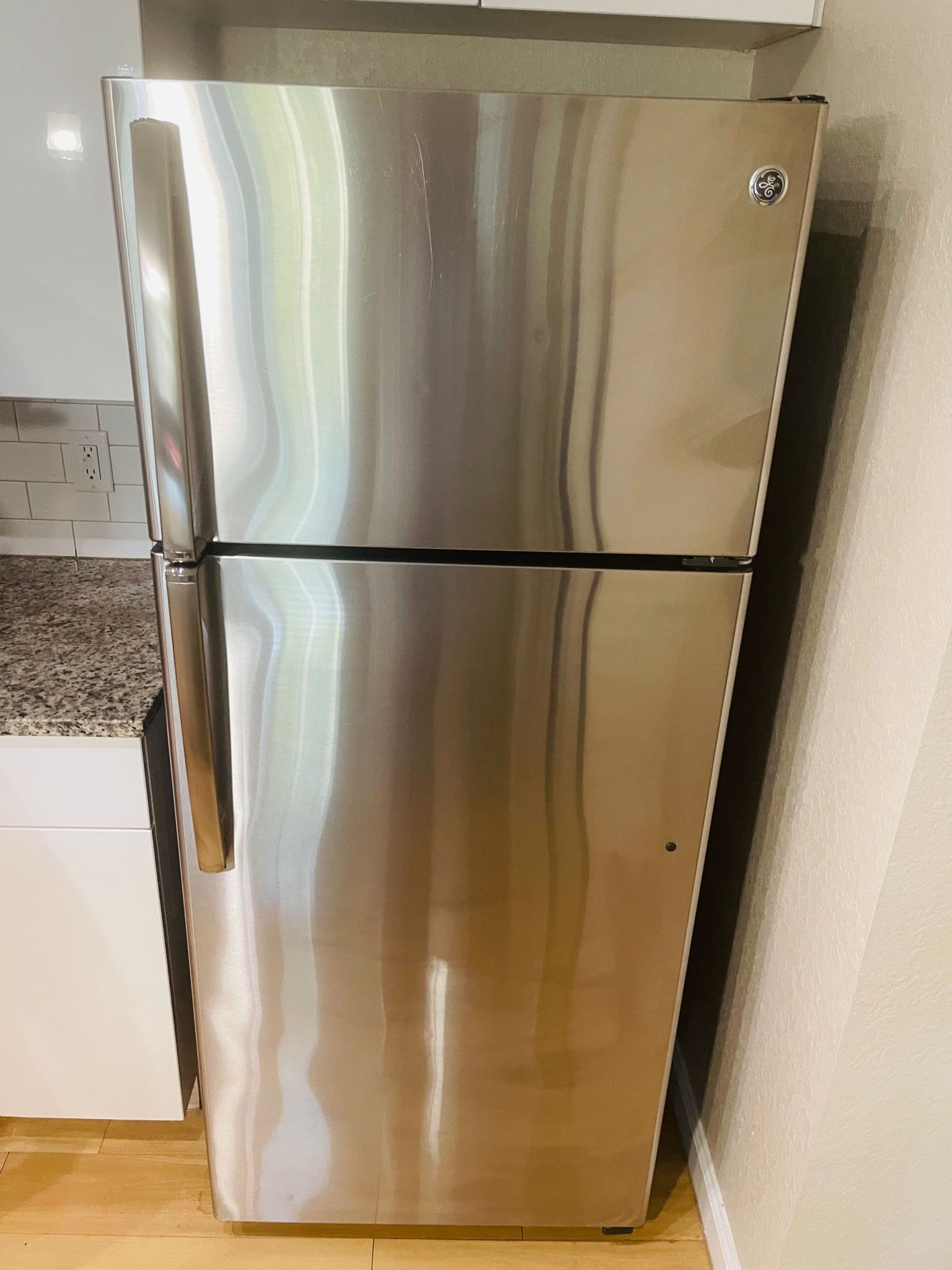 Ge stainless steel kitchen appliances set