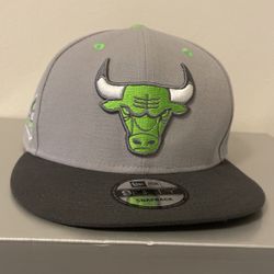 Grey And Green Jordan Hat