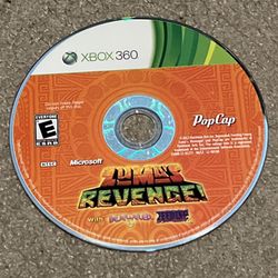 Zumas Revenge With Bejeweled 3 (Xbox 360, 2012) Game Disc Only Tested