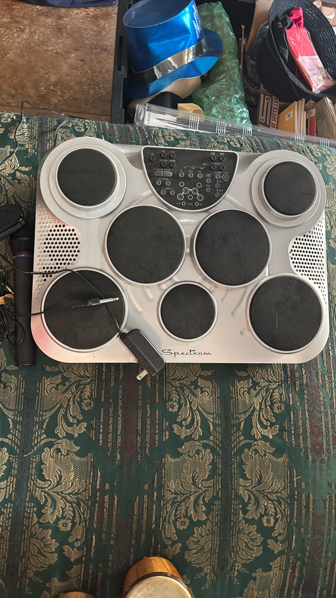 Spectrum Ail-602 Digital Drum Pad With Power Adapter