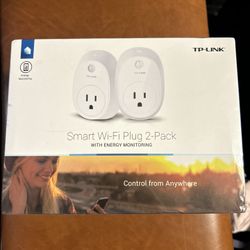 TP-Link Smart Wi-Fi Plug 2-Pack with Energy Monitoring