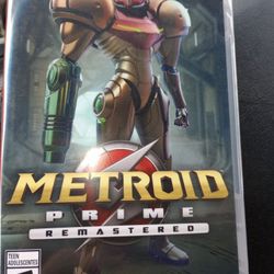 Metroid Prime Remastered New Unopened