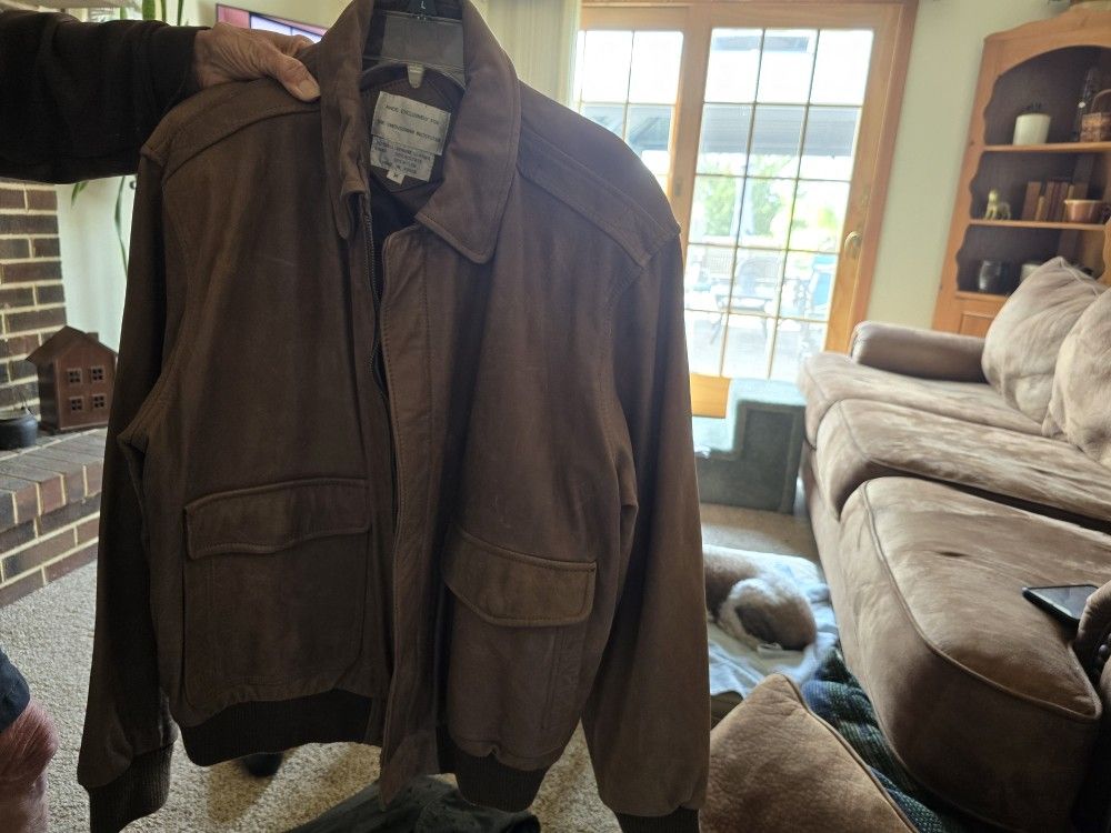 Smithsonian Brown Leather Jacket