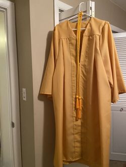 Girls size Med Graduation Gown.