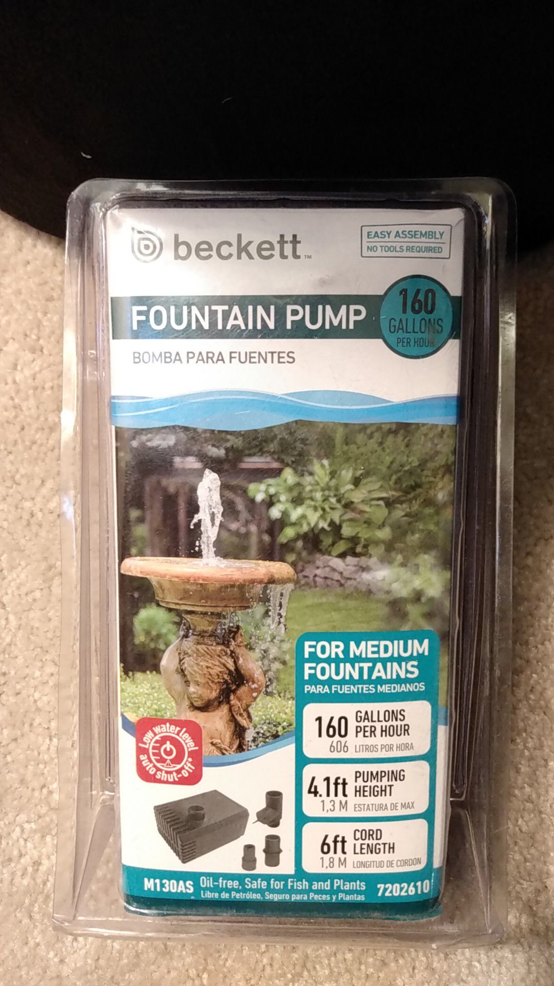 Fountain pump
