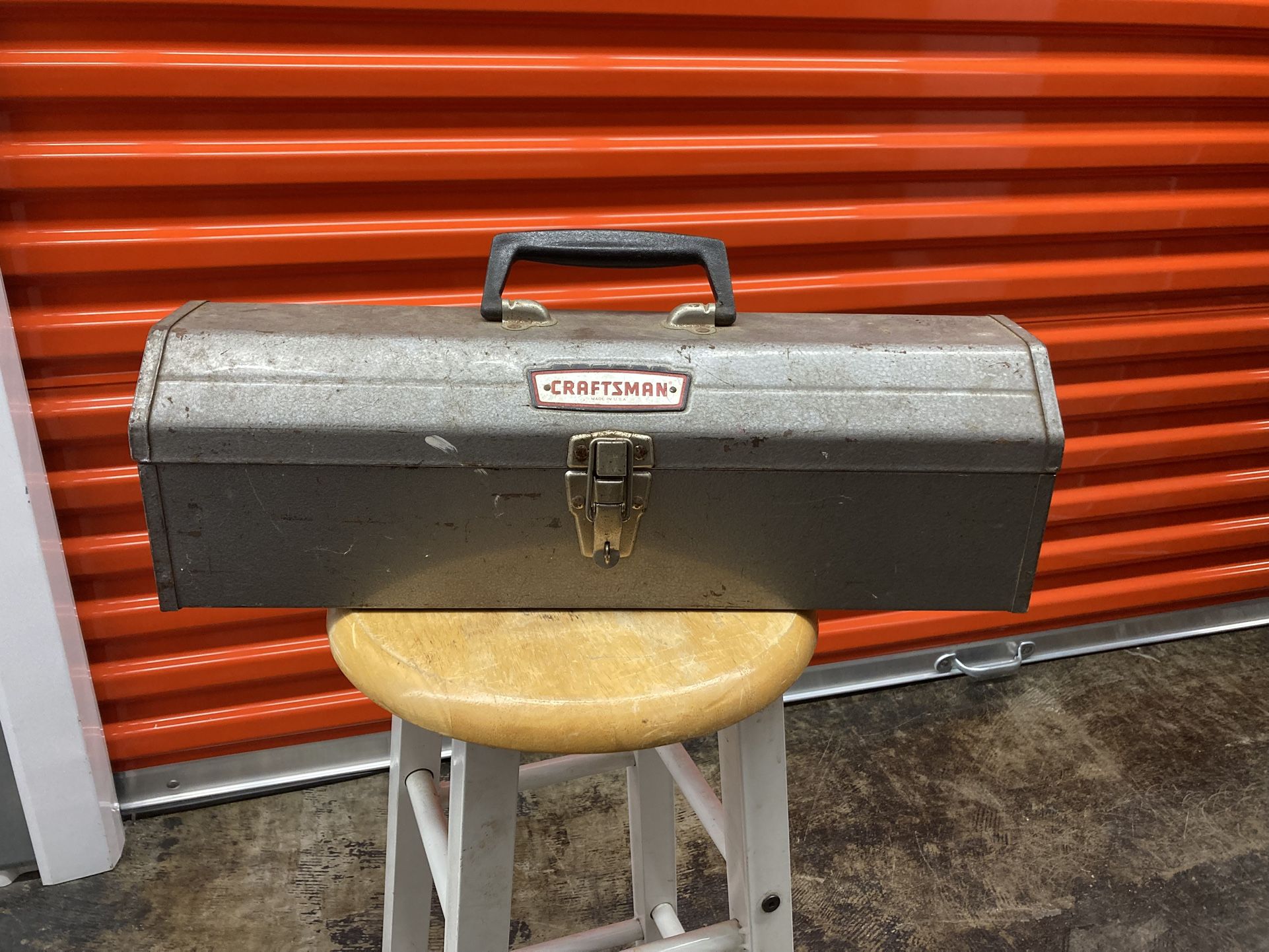 Vintage Craftsman Tombstone 65161 Tool Box. No Tray