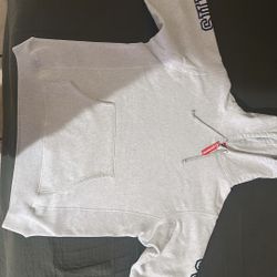 Brand New Supreme Collegiate Sleeve Hoodie With Tags Size Large 
