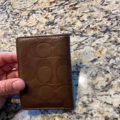 Coach Brown Wallet Bifold