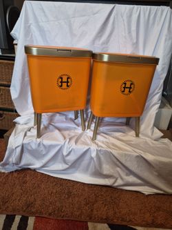 Trash cans..storage