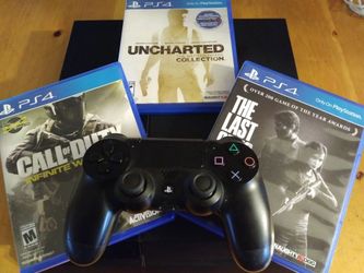PS4 SONY 500gb 3 games