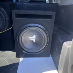 JL Audio 12” Subwoofer in Ported Box – Hits Hard 🔊