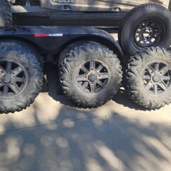 14' RZR XP4 1000 Wheels And Tires 29"