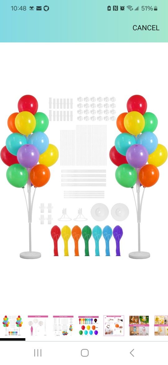 Balloon Stand, Balloon Holder