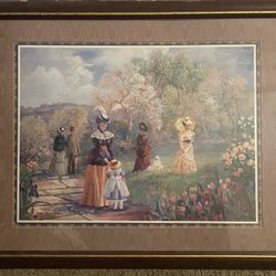 Decorative Painting In Frame 31x25 