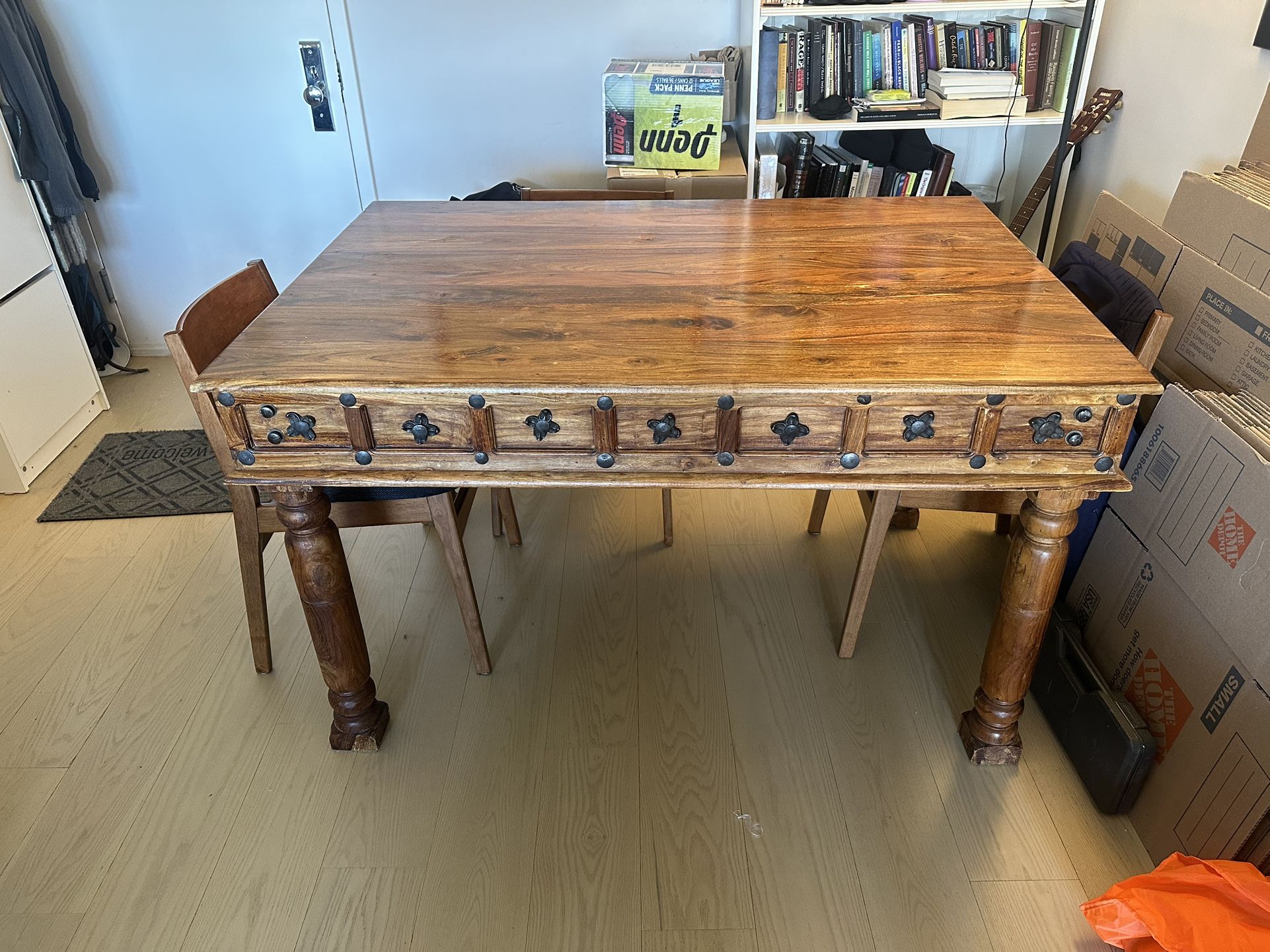 Rose Wood Dining Room Table