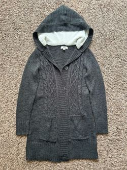 Black cardigan